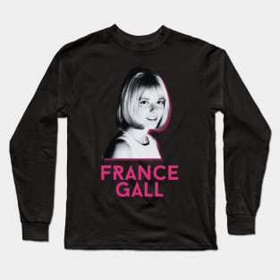 France gall\\retro fan art Long Sleeve T-Shirt